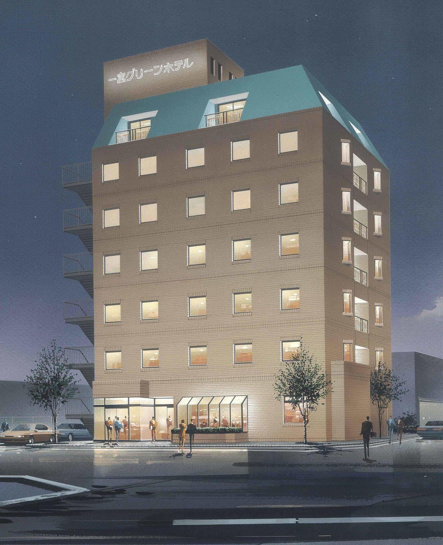 Ichinomiya Green Hotel מראה חיצוני תמונה